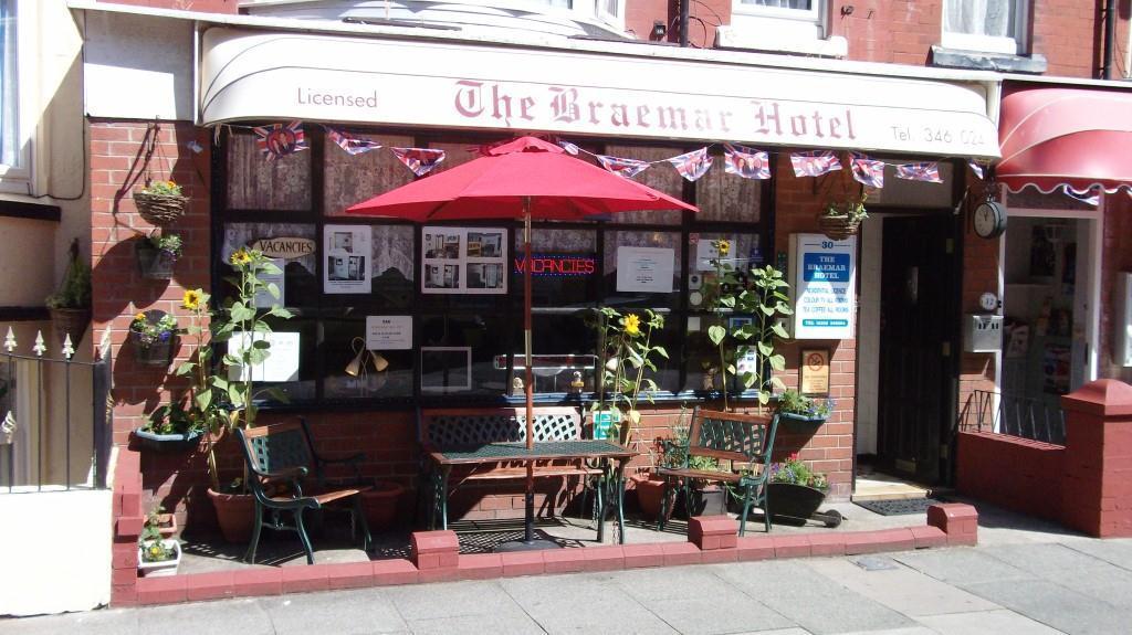 Ferienwohnung The Braemar Blackpool Exterior foto